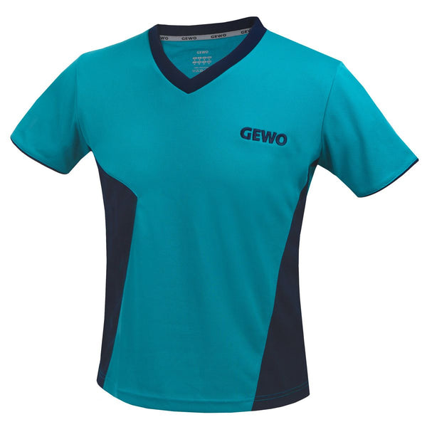 Gewo shirt Sawona Lady turquoise/blauw