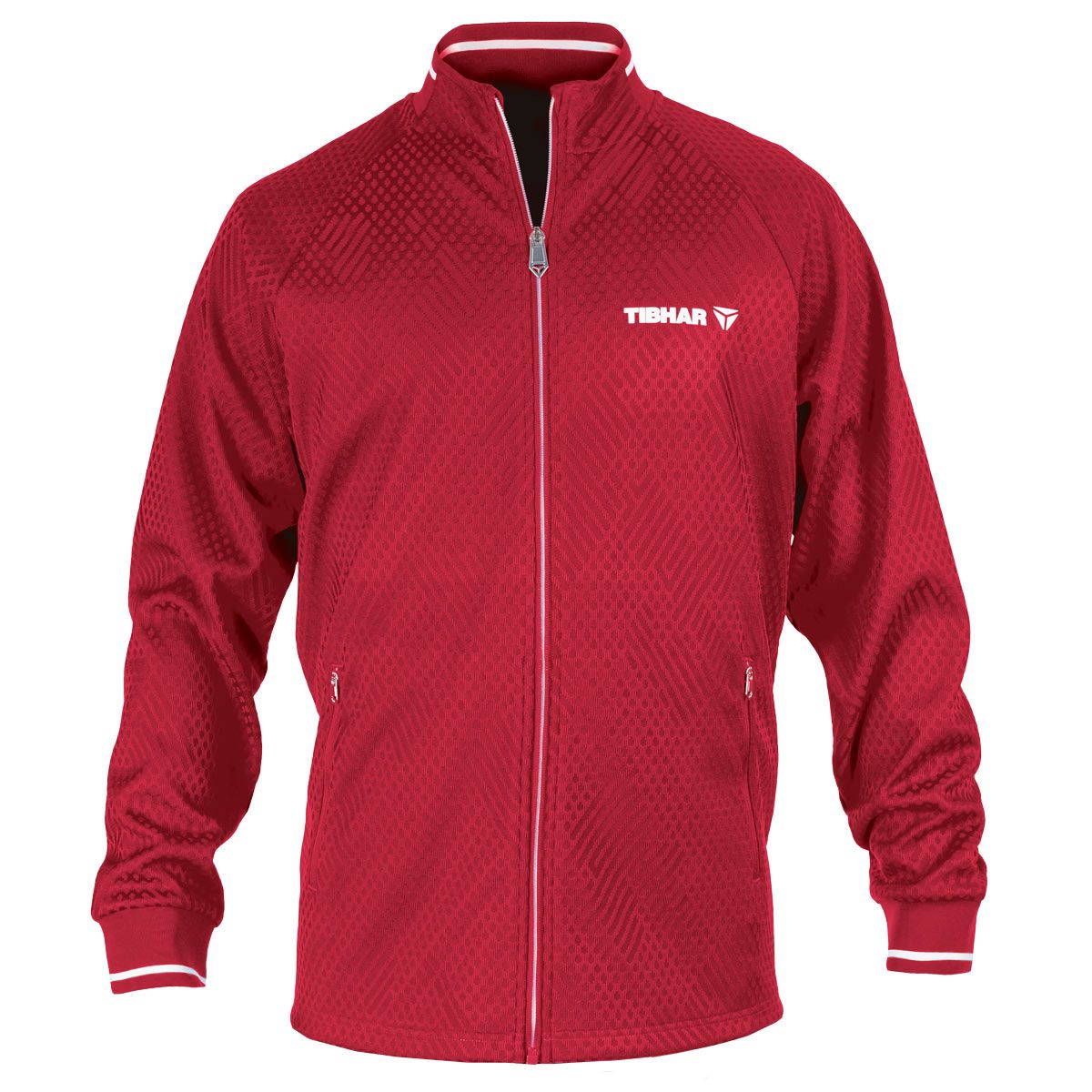 Tibhar Tracksuitjacket Osmium red