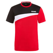 Gewo shirt Fondi III red/black