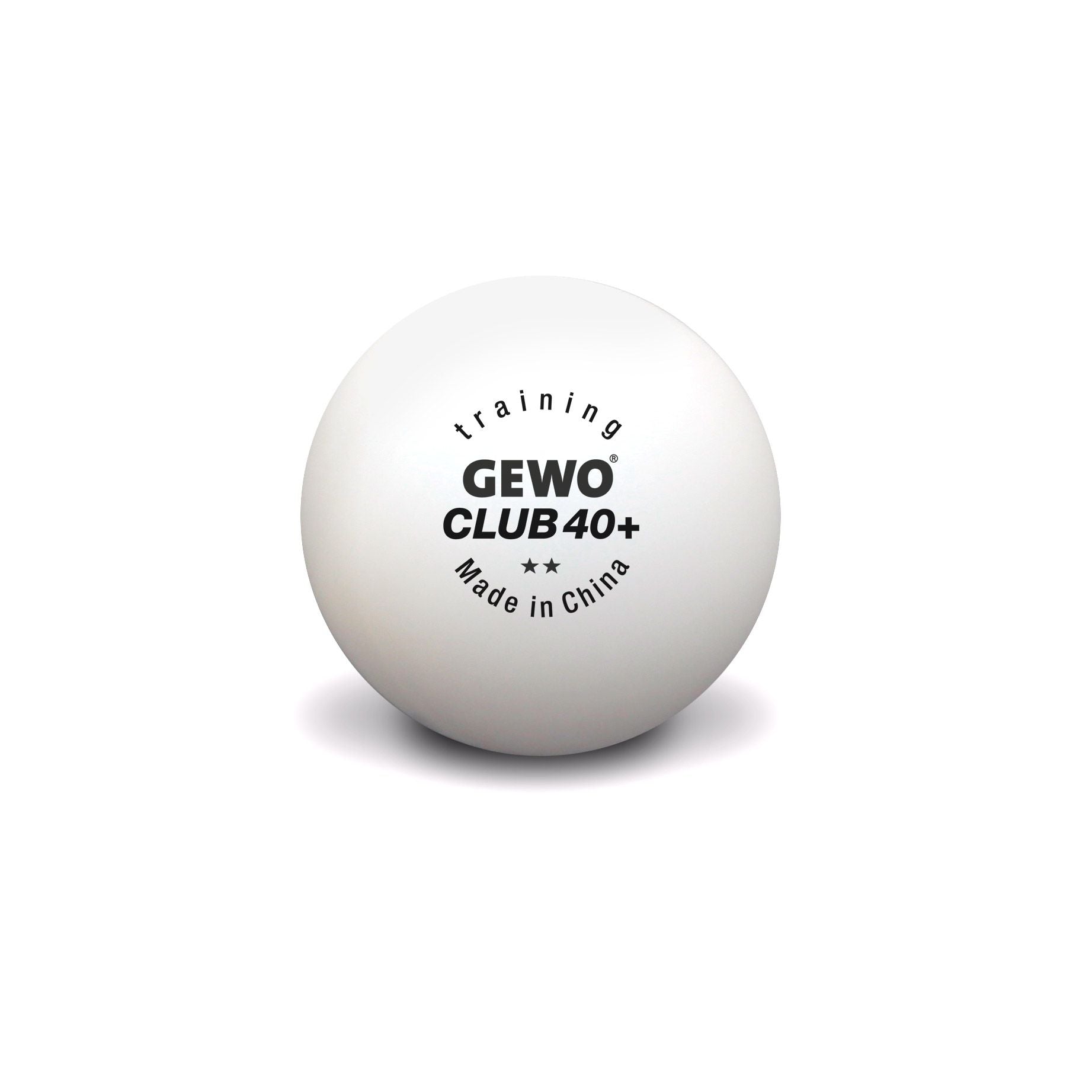 Gewo Balls Training Club 40+** 4x 72er Box orange