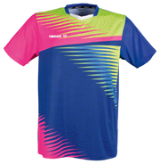 Tibhar shirt Azur pink/yellow/blue