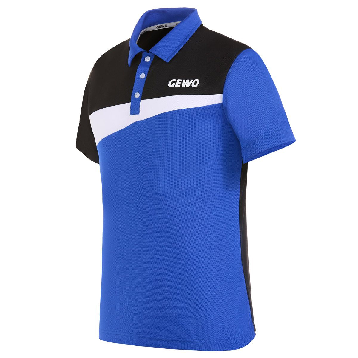 Gewo shirt Fondi II Cotton royal/black