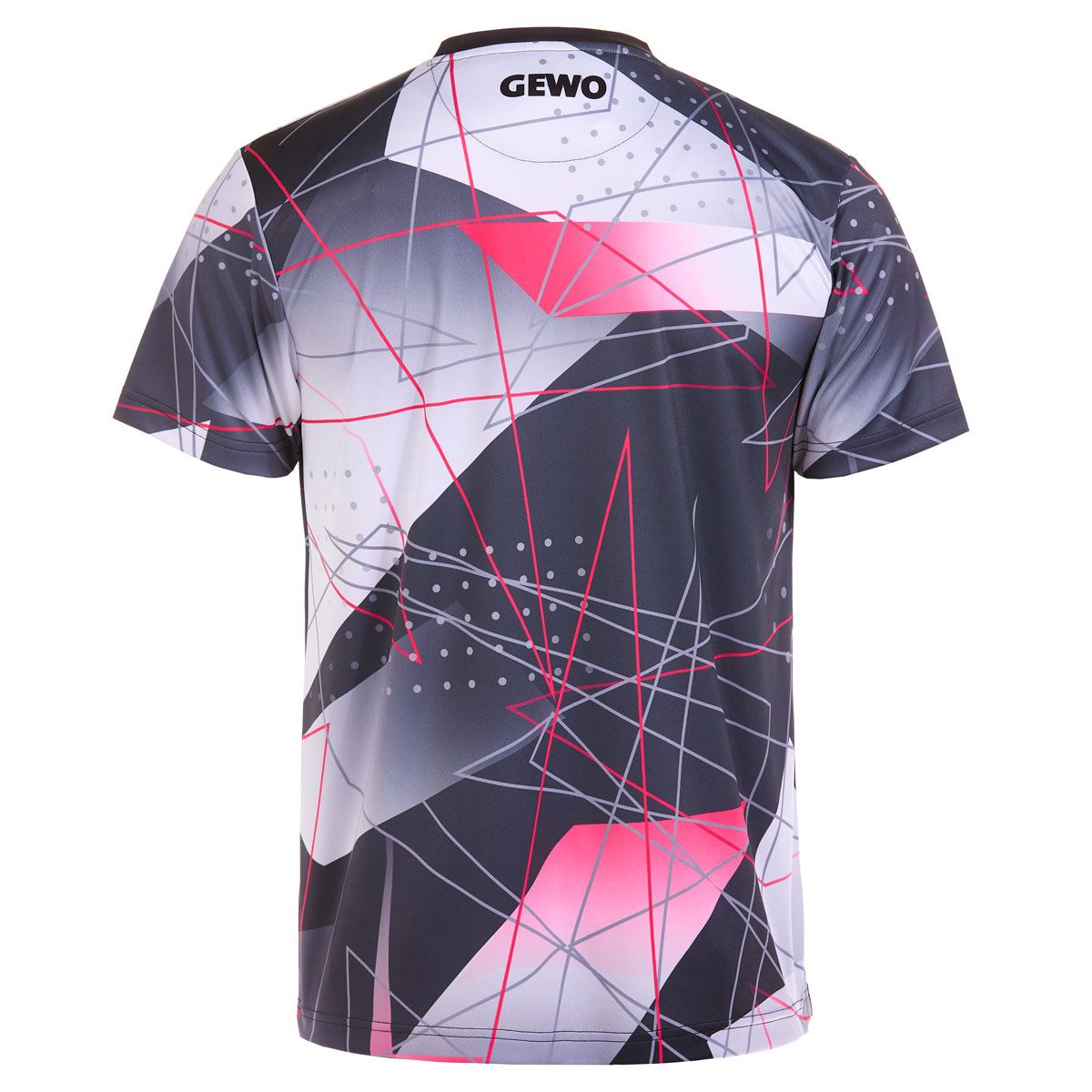 Gewo shirt Lugo I black/pink