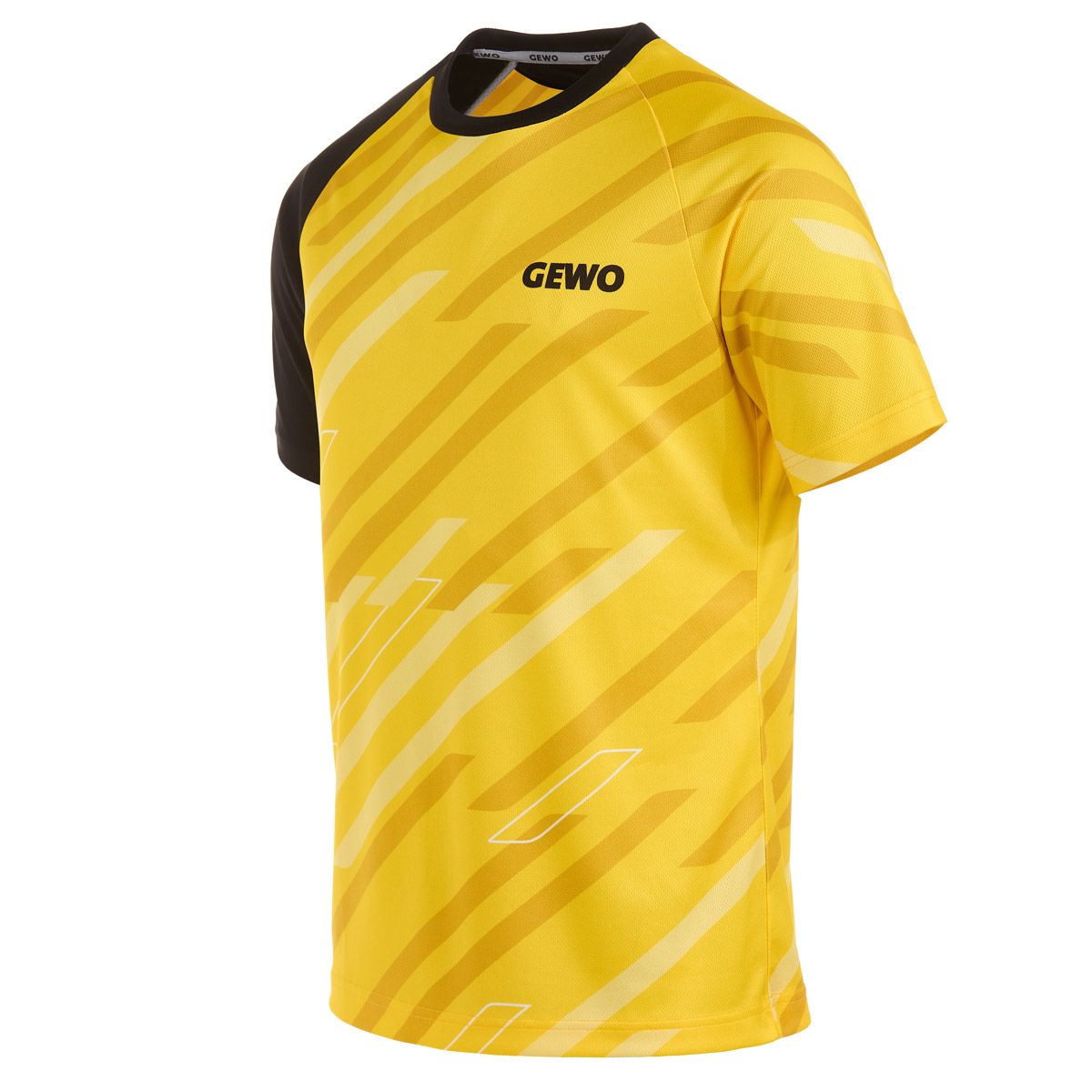 Gewo shirt Ponza II yellow/black