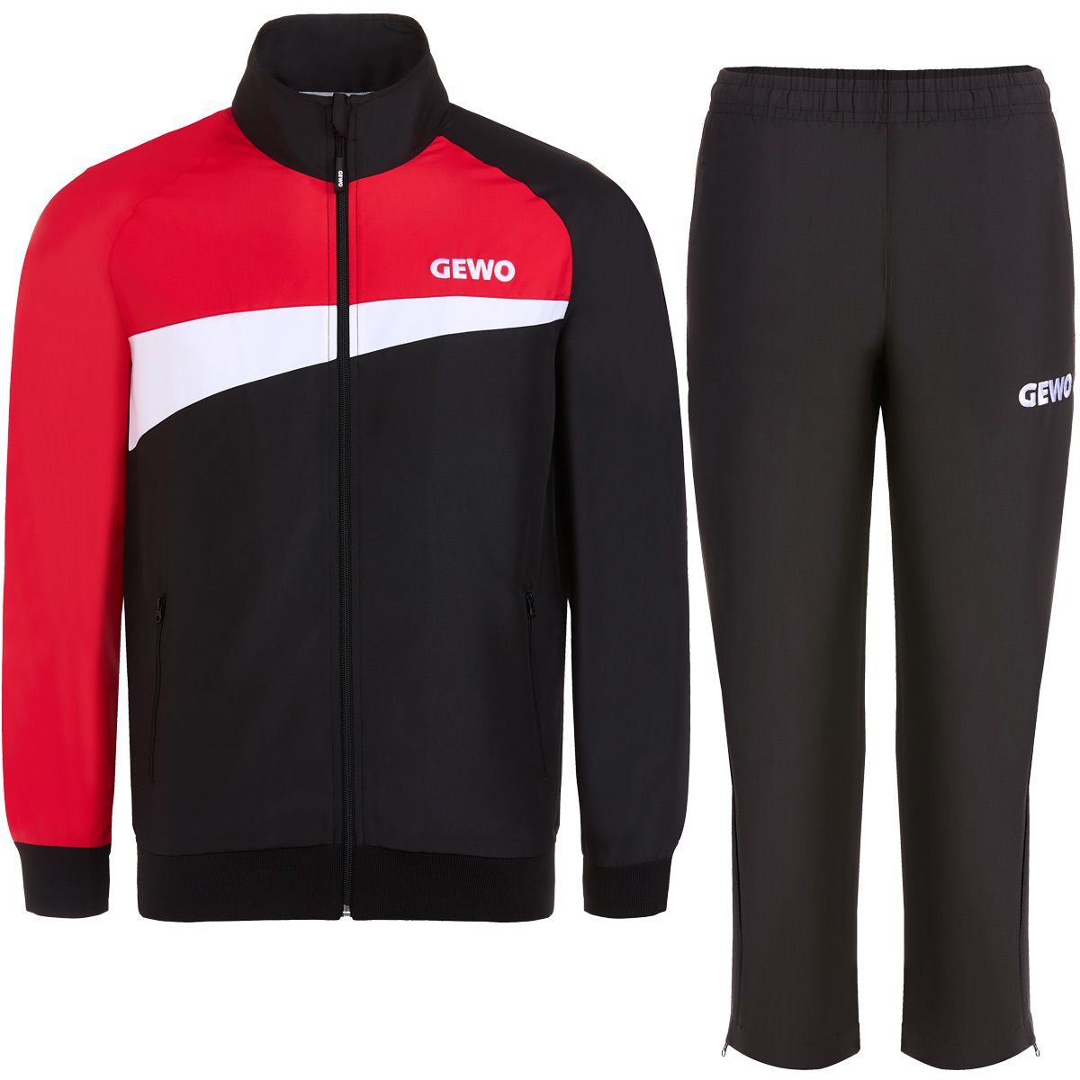 Gewo Tracksuit Fondi I black/red
