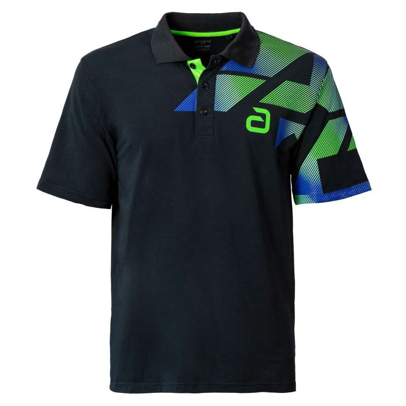 Andro Shirt Benzon Cotton black/green
