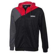 Gewo Hoodie Toledo schwarz/rot