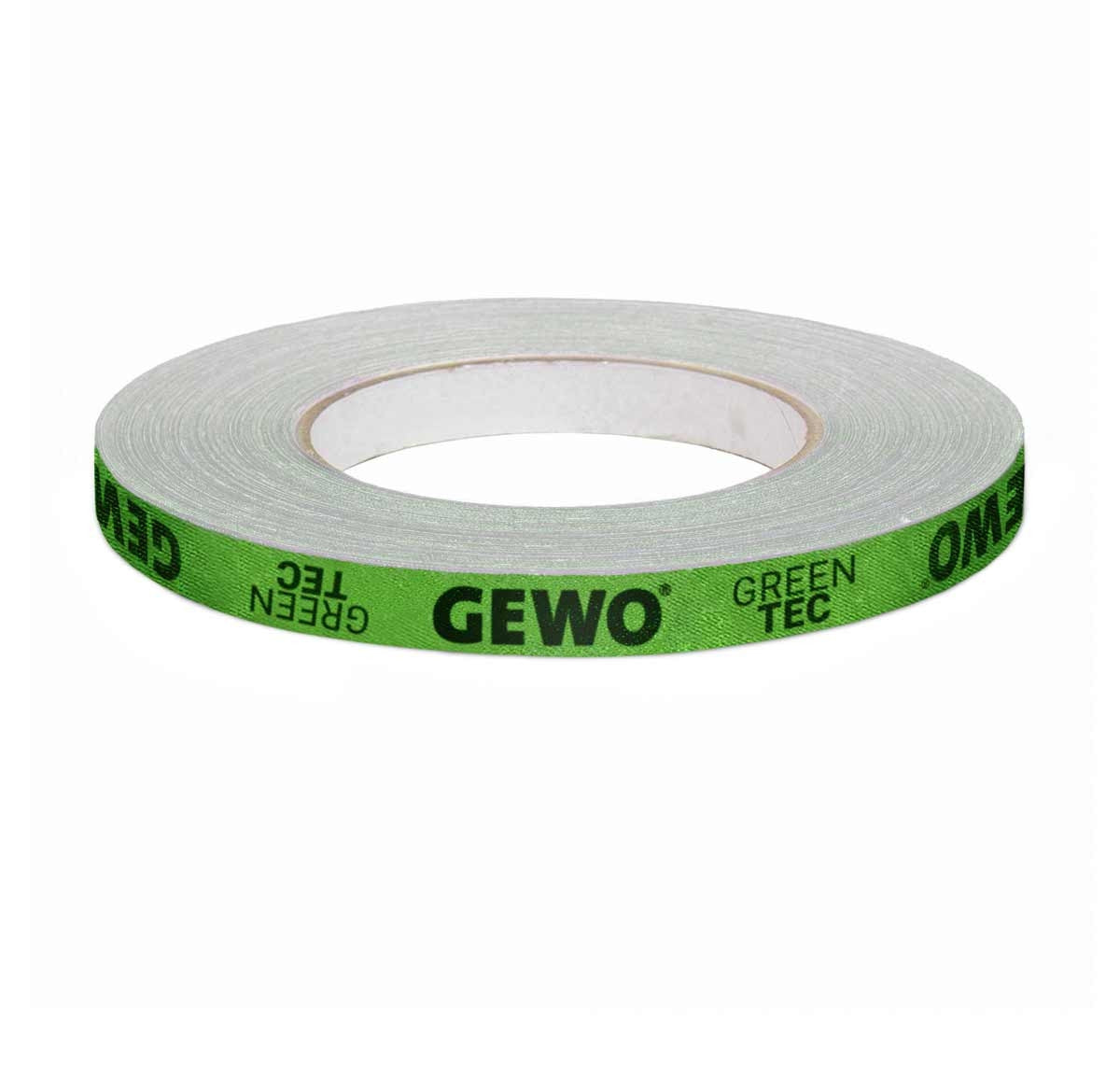 Gewo Seitenband Green-Tec 12 mm-50 m grün/schwarz