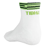 Tibhar Sockenlinie weiß/grün/schwarz